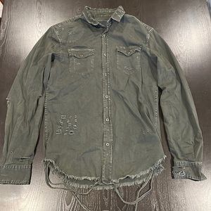Zara men’s denim shirt